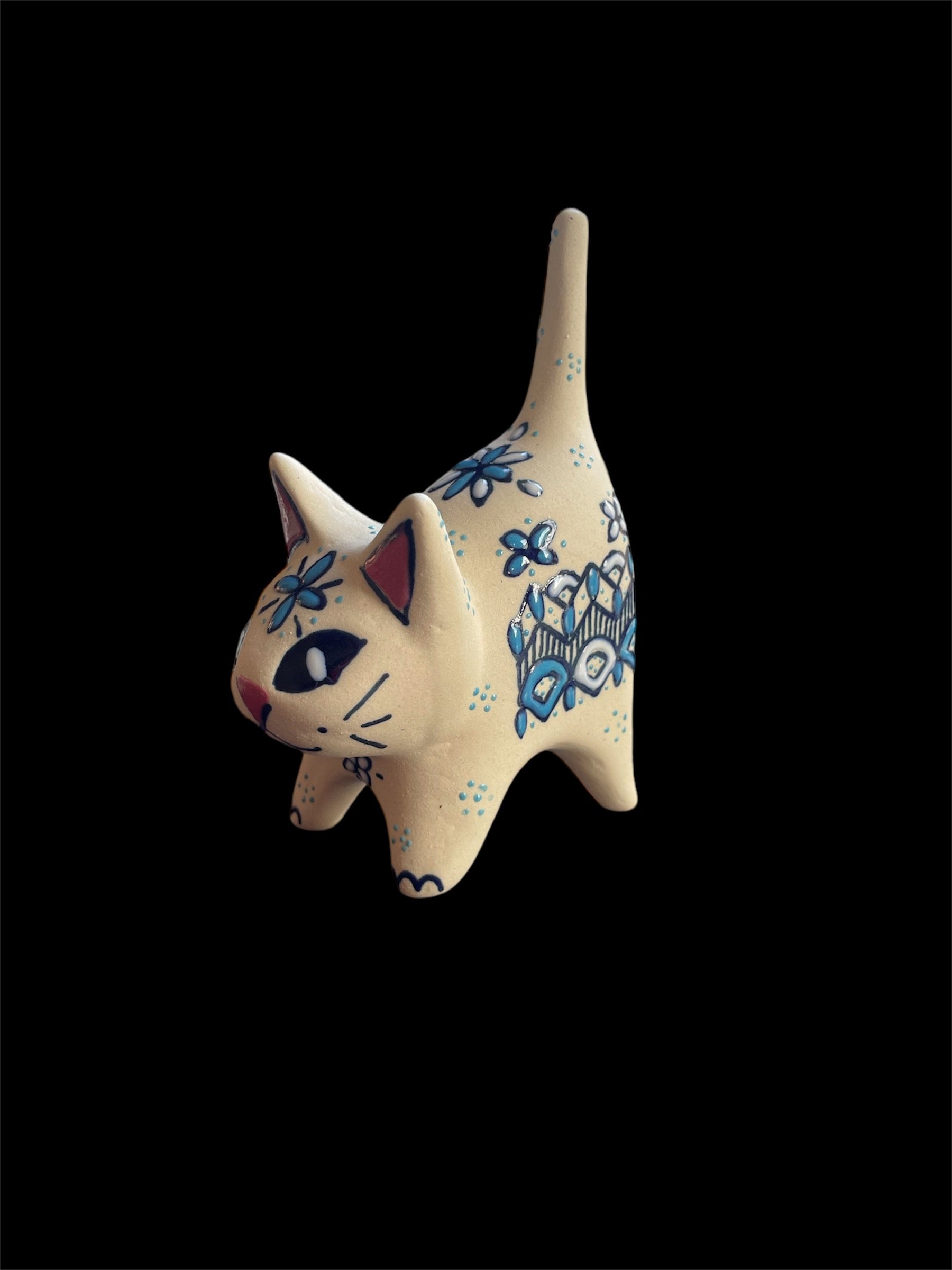 Ceramic Cat Mexican Craft