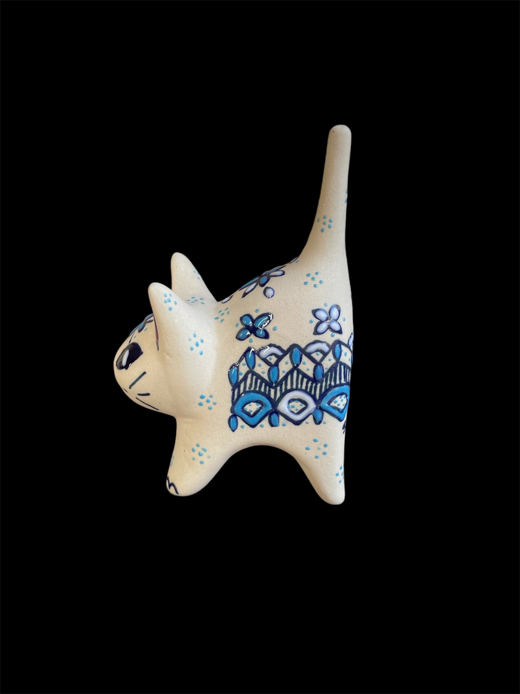 Ceramic Cat Mexican Craft